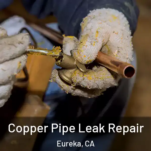  Copper Pipe Leak Repair Eureka, CA